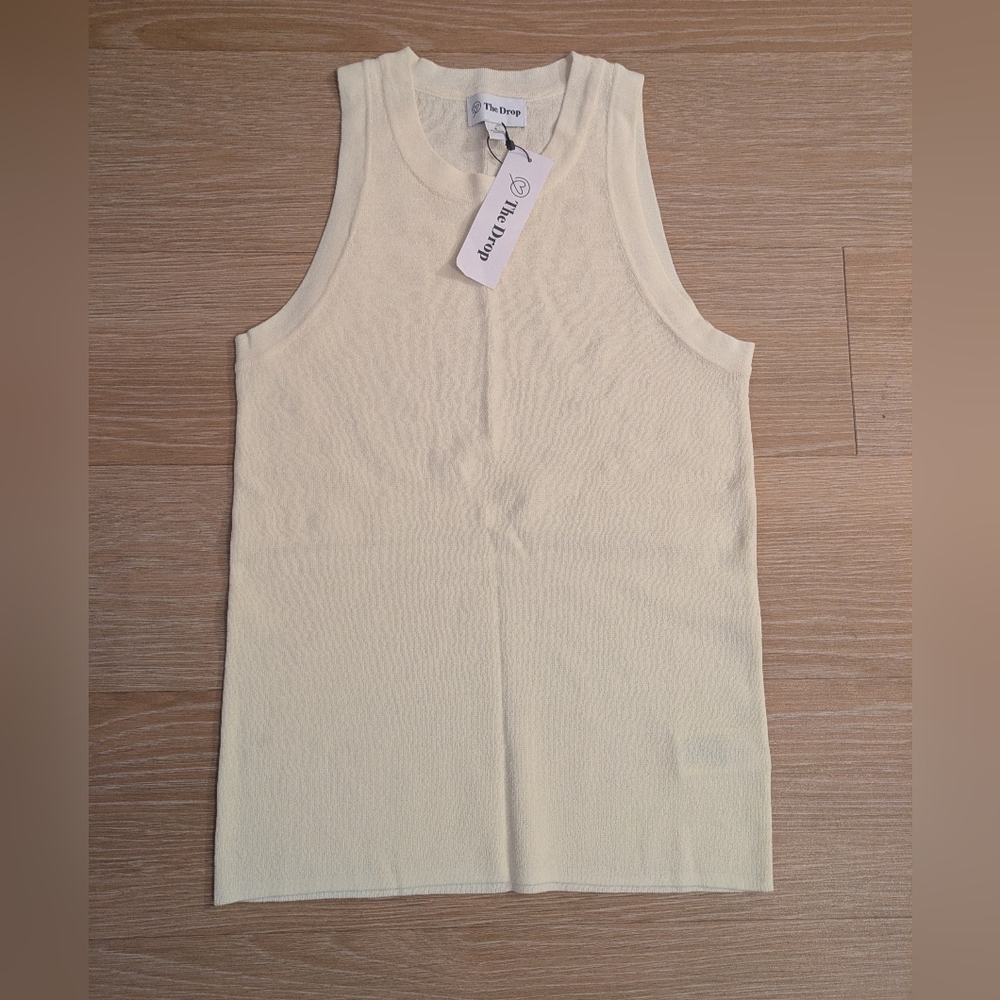 The Line Project Cream Tank Top